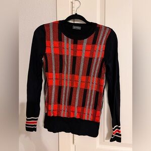 The limited plaid sweater NWOT